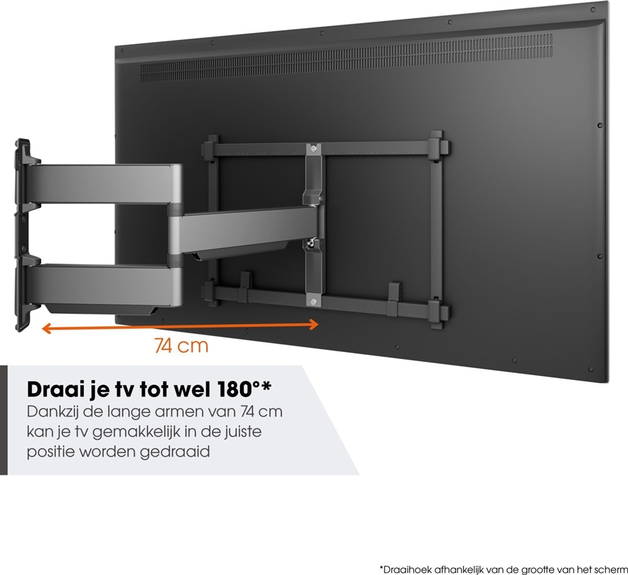 Vogel's ELITE TVM 5845 | Draabare tv-beugel XL | 55-100"  6